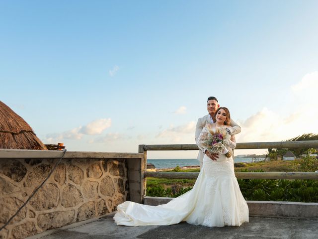 La boda de Daniel y Miriam en Playa del Carmen, Quintana Roo 22