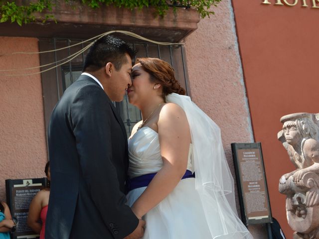 La boda de Miguel y Tannia  en Querétaro, Querétaro 2