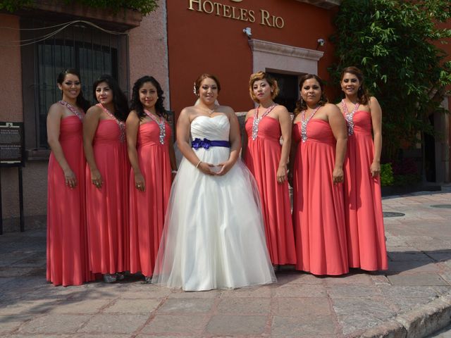 La boda de Miguel y Tannia  en Querétaro, Querétaro 16