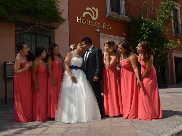 La boda de Miguel y Tannia  en Querétaro, Querétaro 17