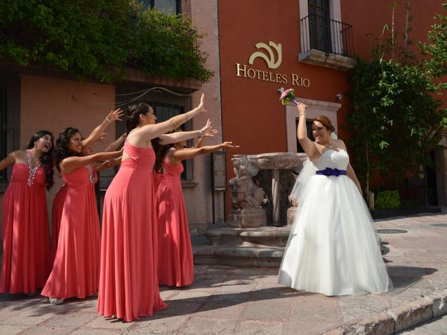La boda de Miguel y Tannia  en Querétaro, Querétaro 18