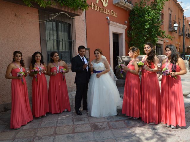 La boda de Miguel y Tannia  en Querétaro, Querétaro 22