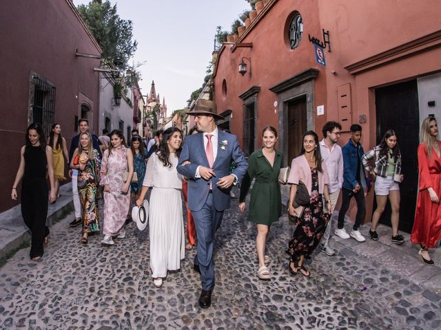 La boda de Fernando y Elisabet en San Miguel de Allende, Guanajuato 56