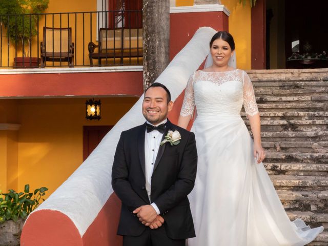 La boda de Eduardo y Estefanía en Mérida, Yucatán 45