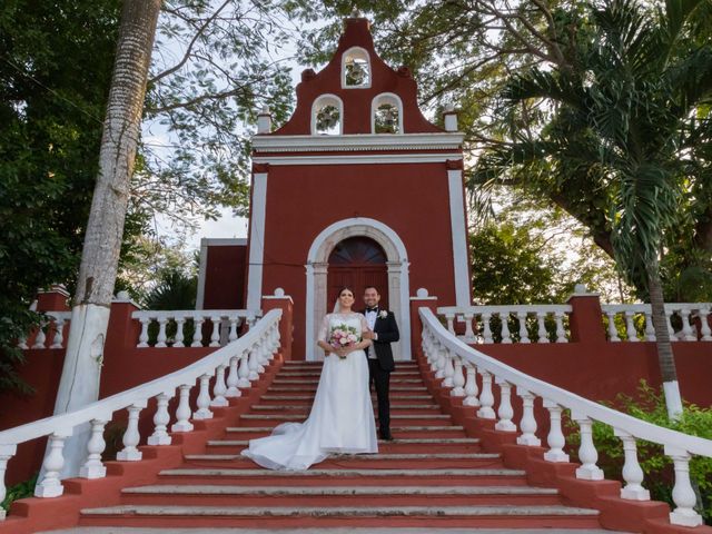 La boda de Eduardo y Estefanía en Mérida, Yucatán 53