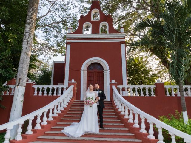 La boda de Eduardo y Estefanía en Mérida, Yucatán 55