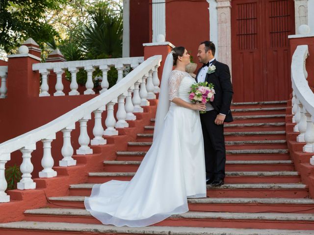 La boda de Eduardo y Estefanía en Mérida, Yucatán 57