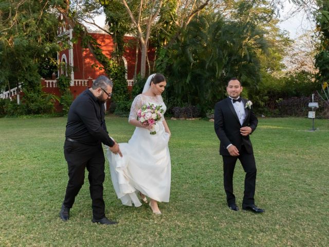 La boda de Eduardo y Estefanía en Mérida, Yucatán 58