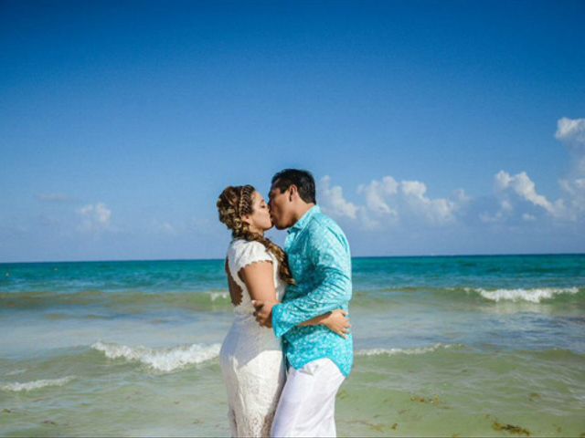 La boda de Javier y Kerén en Cancún, Quintana Roo 1