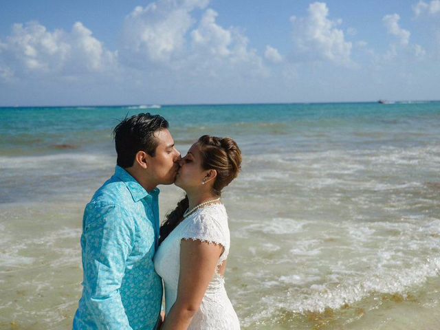 La boda de Javier y Kerén en Cancún, Quintana Roo 2