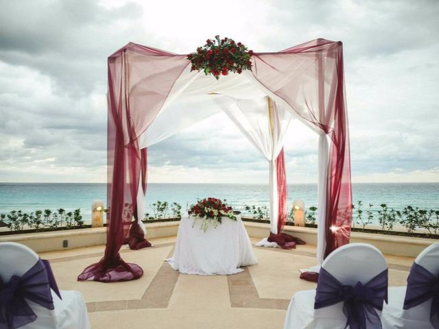 La boda de Javier y Kerén en Cancún, Quintana Roo 16