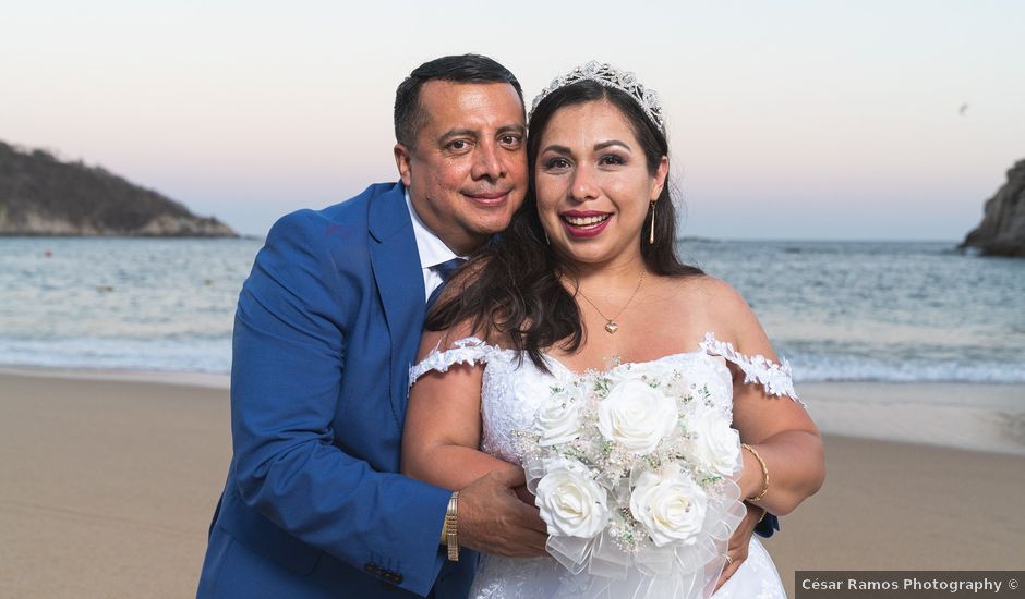 La boda de Leyver y Vecky en Huatulco, Oaxaca