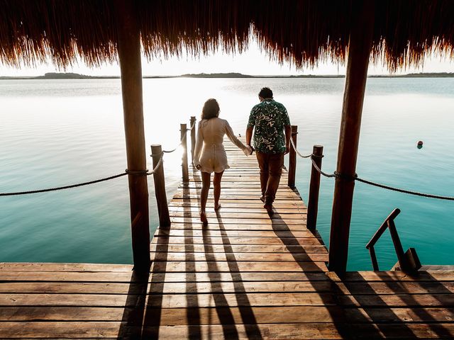 La boda de Edgar y Kim en Bacalar, Quintana Roo 5