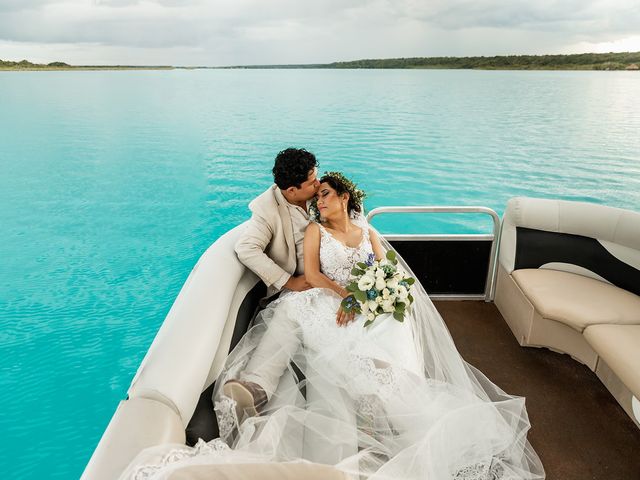 La boda de Edgar y Kim en Bacalar, Quintana Roo 24