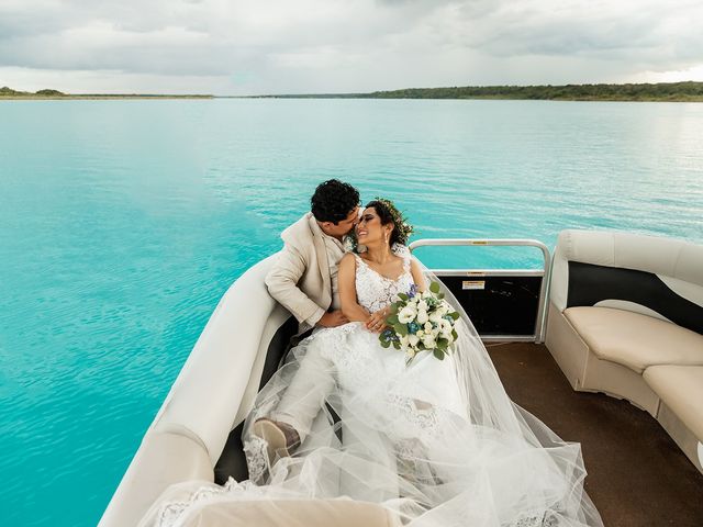 La boda de Edgar y Kim en Bacalar, Quintana Roo 25