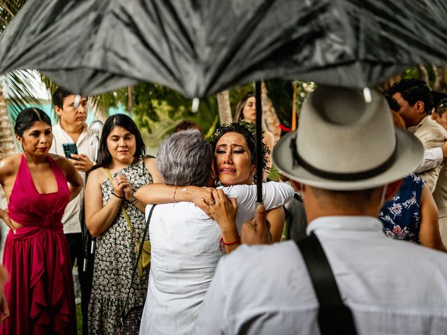 La boda de Edgar y Kim en Bacalar, Quintana Roo 35