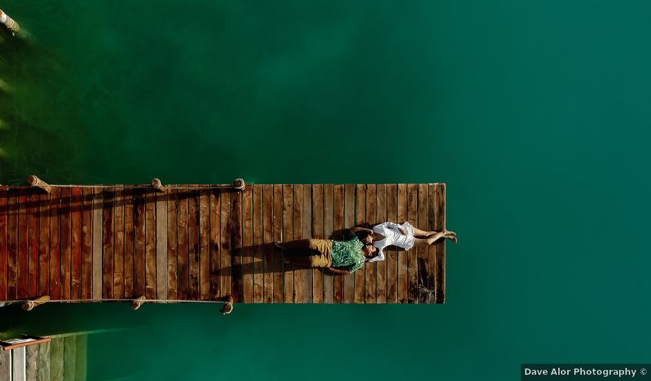 La boda de Edgar y Kim en Bacalar, Quintana Roo