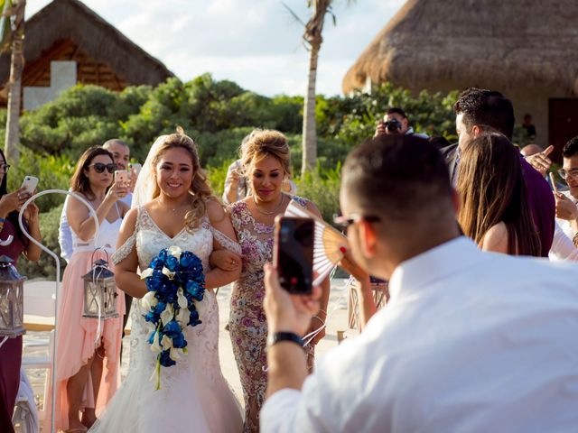 La boda de Chris y Vicky en Puerto Morelos, Quintana Roo 20