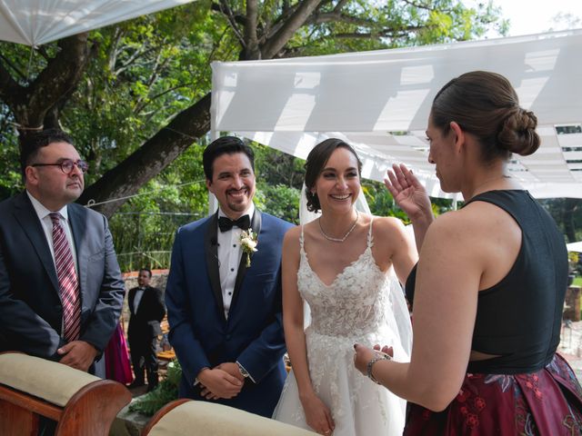 La boda de Javier y Alejandra en Tepoztlán, Morelos 41