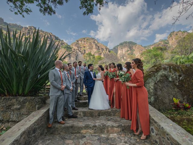 La boda de Javier y Alejandra en Tepoztlán, Morelos 1
