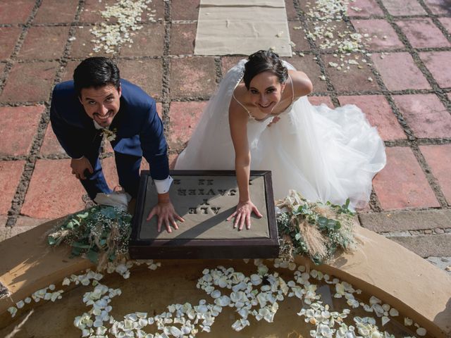 La boda de Javier y Alejandra en Tepoztlán, Morelos 51