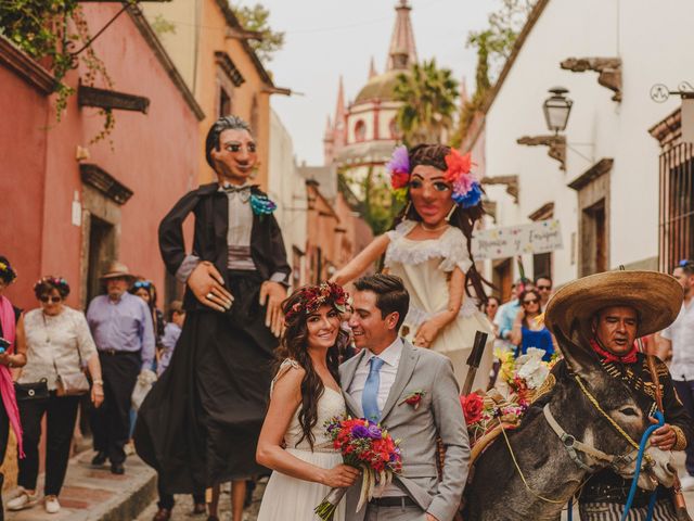 La boda de Enrique y Mónica en San Miguel de Allende, Guanajuato 38