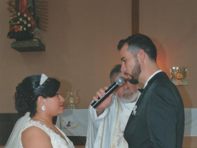 La boda de Oscar y América en Salinas Victoria, Nuevo León 16