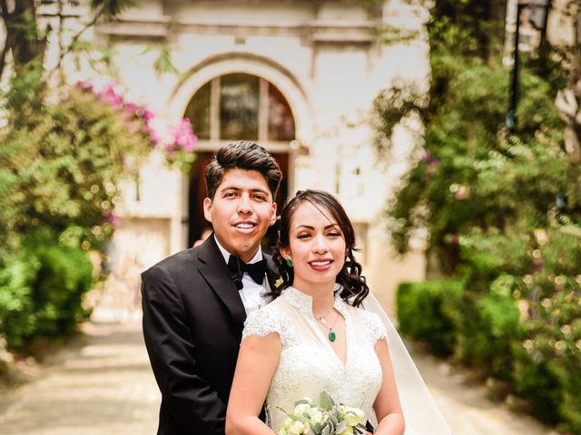 La boda de Diego  y Diana Edith en Tepotzotlán, Estado México 34