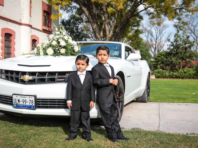 La boda de Sergio y Janet en Apaseo El Alto, Guanajuato 17