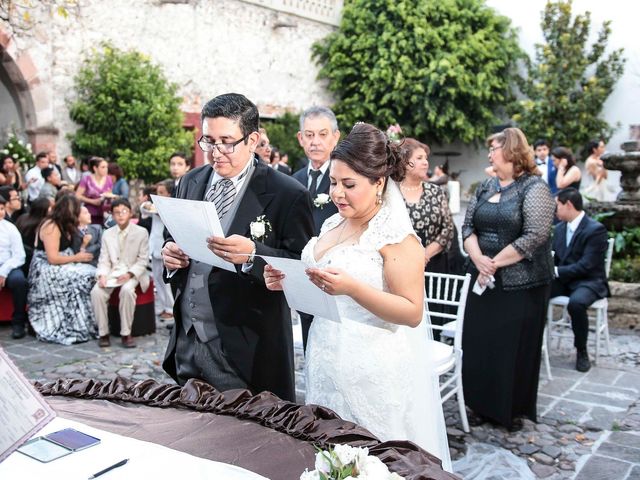 La boda de Sergio y Janet en Apaseo El Alto, Guanajuato 36