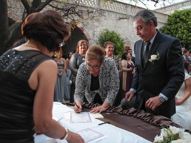 La boda de Sergio y Janet en Apaseo El Alto, Guanajuato 40