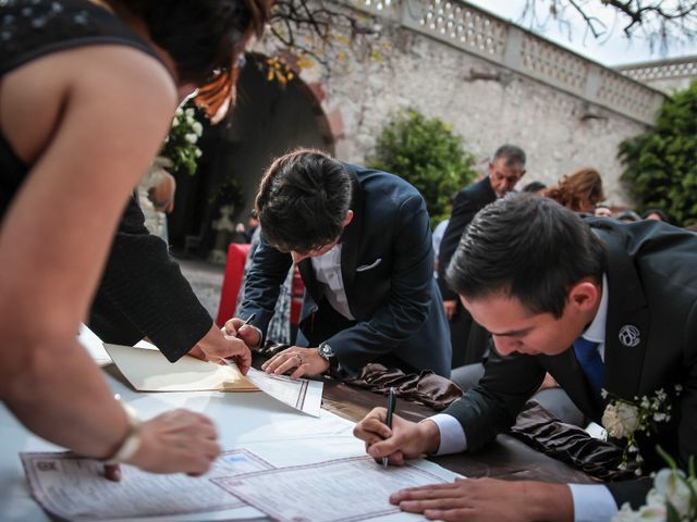 La boda de Sergio y Janet en Apaseo El Alto, Guanajuato 43