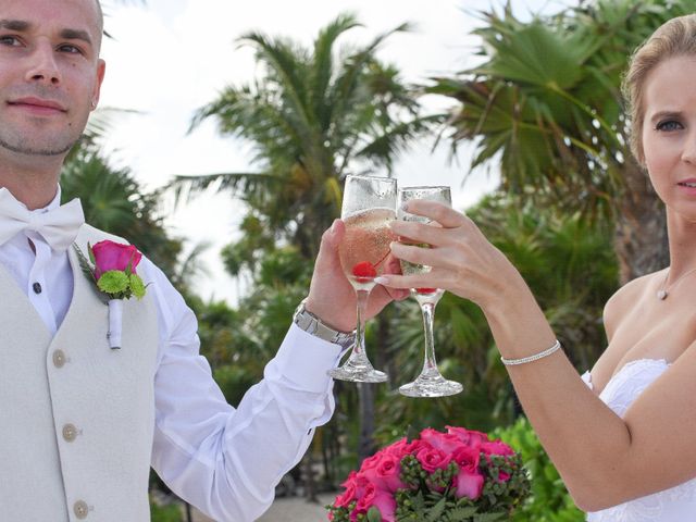 La boda de Daniel y Klaudia en Tulum, Quintana Roo 17