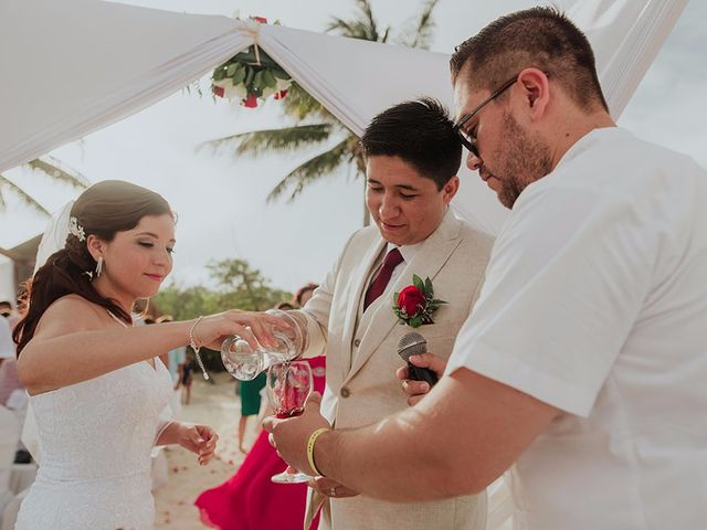 La boda de Gerardo y Grisel en Playa del Carmen, Quintana Roo 12