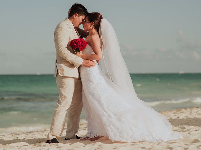 La boda de Gerardo y Grisel en Playa del Carmen, Quintana Roo 14