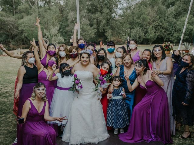 La boda de Alberto y Diana en Soyaniquilpan de Juárez, Estado México 105