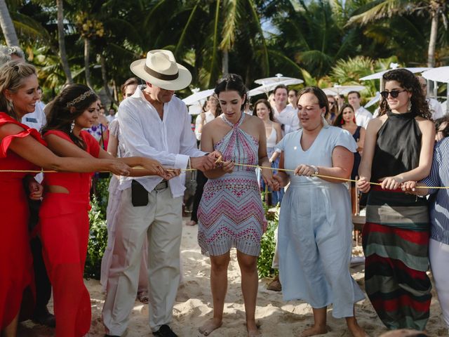 La boda de Carlos y Adriana en Playa del Carmen, Quintana Roo 134
