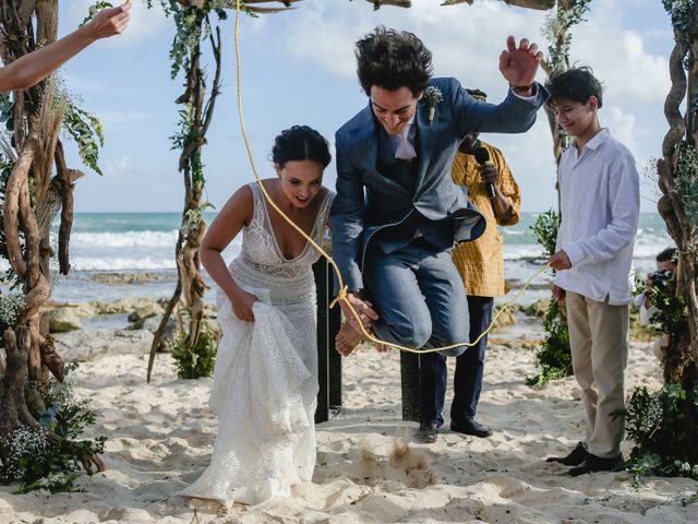 La boda de Carlos y Adriana en Playa del Carmen, Quintana Roo 137