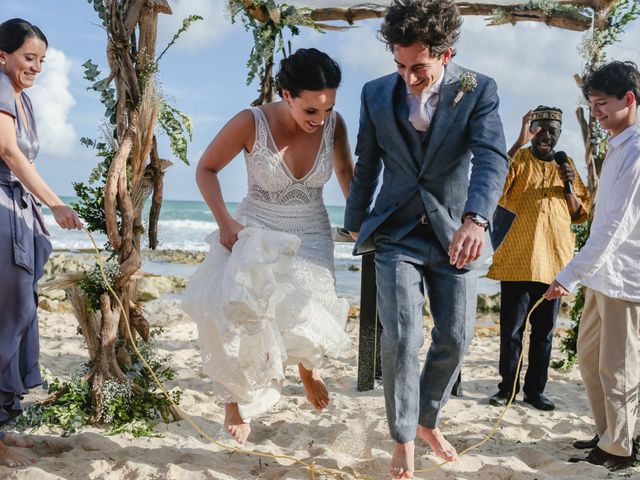 La boda de Carlos y Adriana en Playa del Carmen, Quintana Roo 141