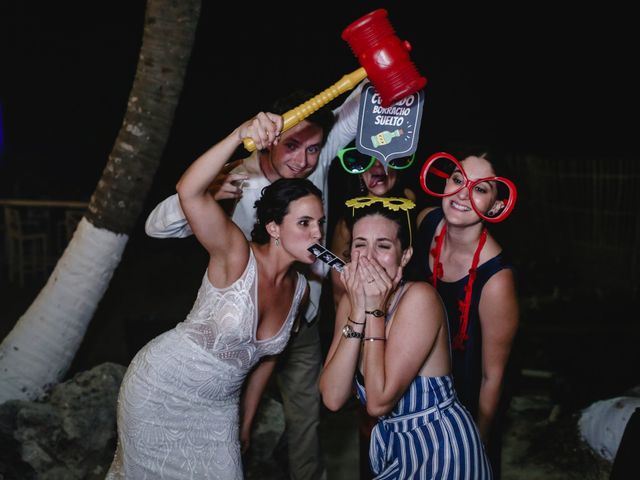 La boda de Carlos y Adriana en Playa del Carmen, Quintana Roo 234