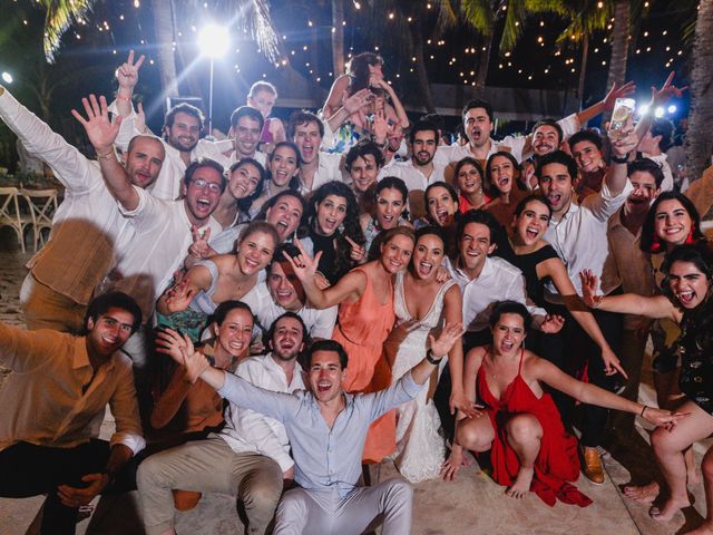 La boda de Carlos y Adriana en Playa del Carmen, Quintana Roo 287