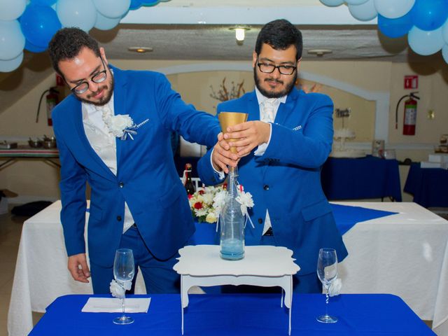 La boda de Oscar y Lalo en Iztacalco, Ciudad de México 12