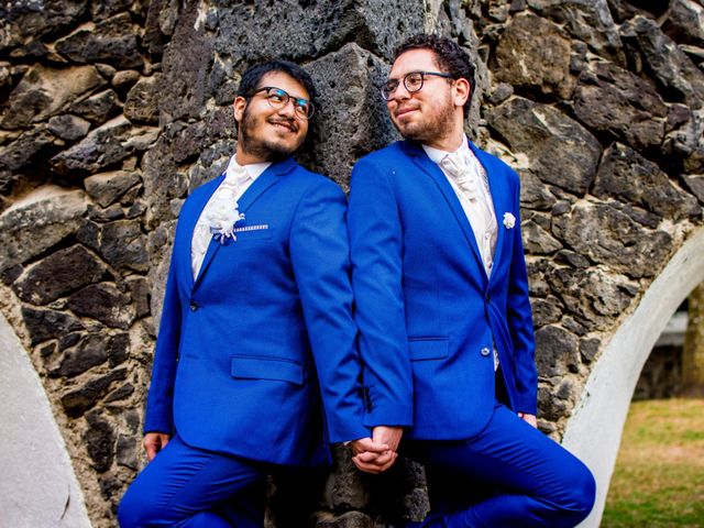 La boda de Oscar y Lalo en Iztacalco, Ciudad de México 53