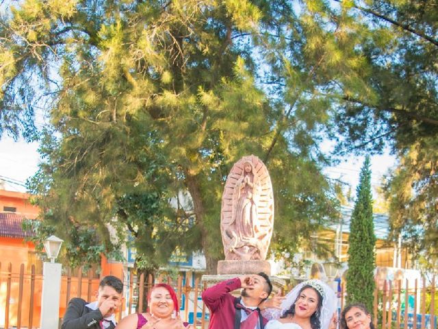 La boda de Aaron y Angélica en Nezahualcóyotl, Estado México 1