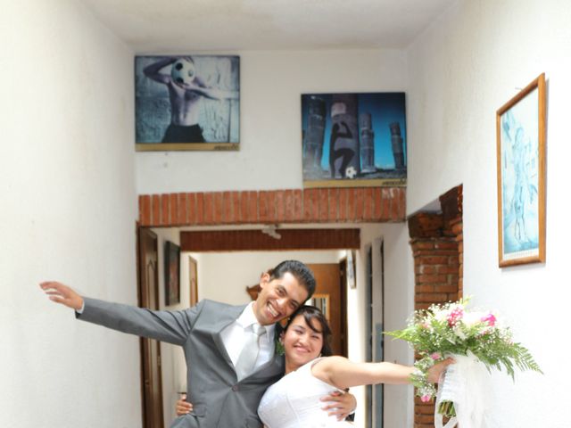 La boda de Ángel y Paloma en Toluca, Estado México 16