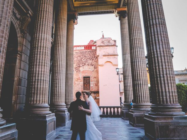 La boda de Aaron y Lydia en Guanajuato, Guanajuato 31