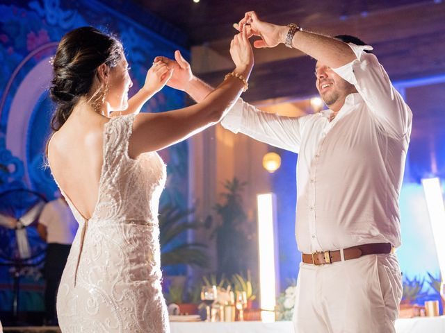 La boda de Hector y Lisa en Playa del Carmen, Quintana Roo 62