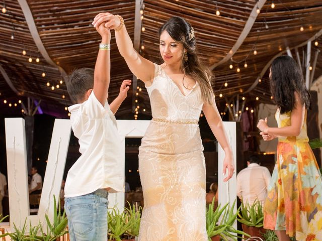 La boda de Hector y Lisa en Playa del Carmen, Quintana Roo 66