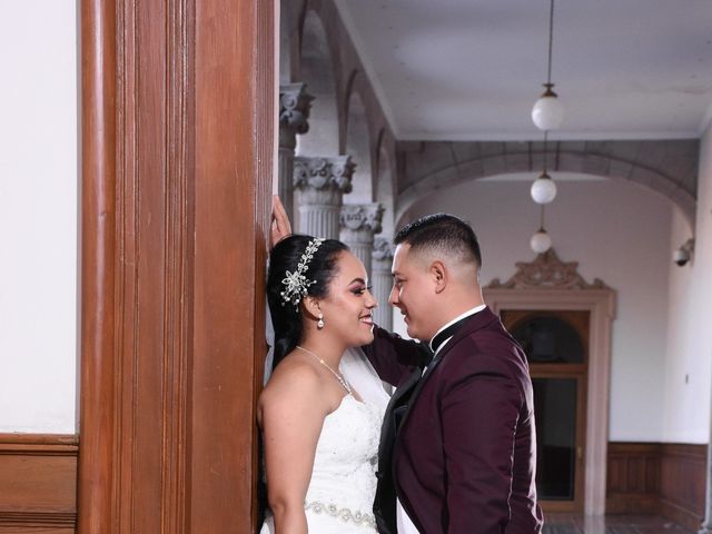La boda de Oscar y Saray en Guadalupe, Nuevo León 14