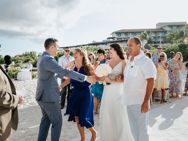 La boda de Colt y Sabrina en Puerto Aventuras, Quintana Roo 40